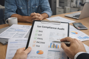 Arborist tax compliance documents and ATO lodgement paperwork